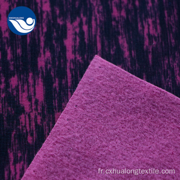 Tissu Jacquard Tricoté Textile Grain Noir Rose